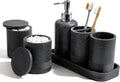 Bathroom Accessories Set, 6-Piece Bathroom Accessory Set, Toothbrush Holders Set by YMXYJM
