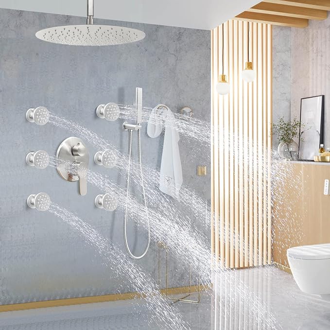 Backnets Solid Brass Shower Body Spray - Image 9