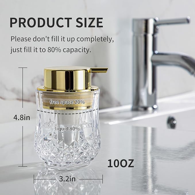 Foaming Soap Dispenser, Bathroom Hand Foam Soap Dispensers - Image 3