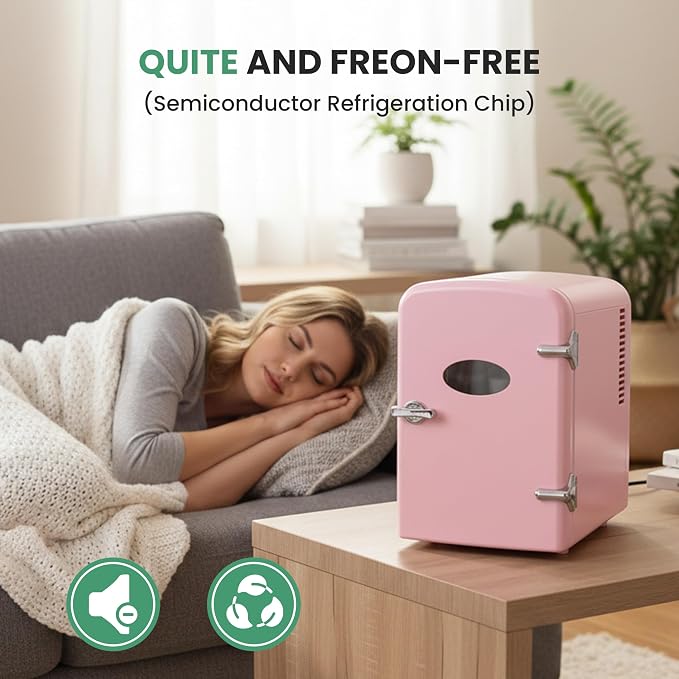 Simple Deluxe 6L/9 Can Mini Fridge - Image 4