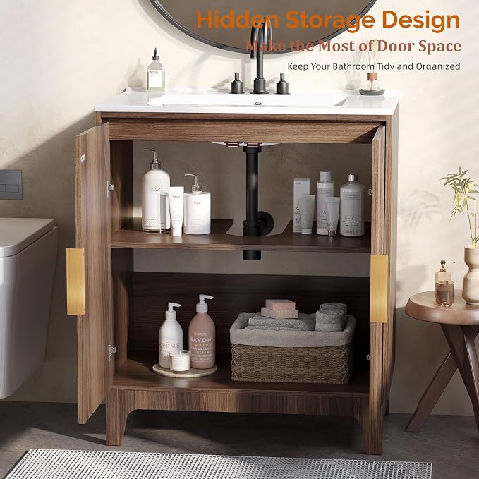 VINGLI 30 Inch Bathroom Vanity - Image 5