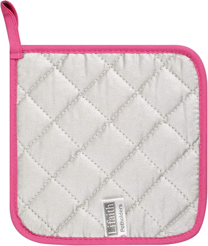 100% Cotton Kitchen Everyday Basic Terry Pot Holder Heat Resistant Coaster - Image 4