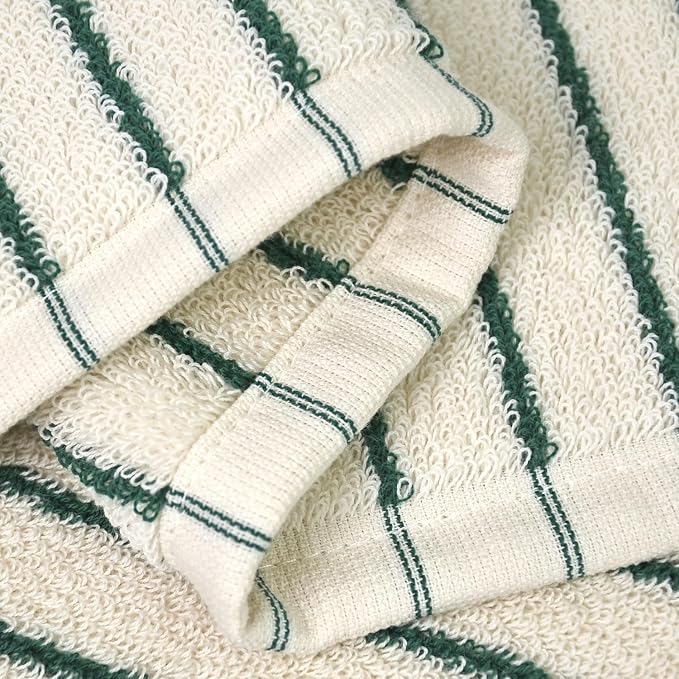 Jacquotha Striped Cotton Washcloths 4 Pack, 13” x 13” - Image 6