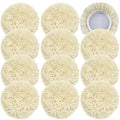12 PCS Wool Buffing Polishing Pads 3 Inch, Natural Wool Cutting Pads by phepetroll