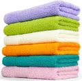 Cleanbear Cotton Wash Cloths Soft Washcloths by Cleanbear