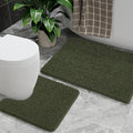 AROGAN Bathroom Rug Sets 2 Piece, Washable Bath Rug, Absorbent Soft Non Slip by AROGANAREARUG