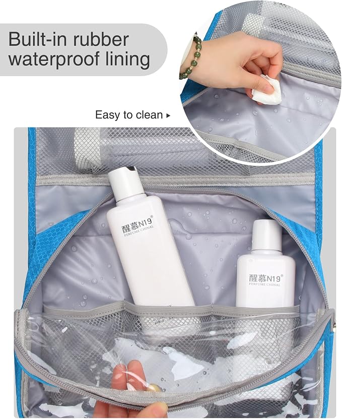 Relavel Travel Hanging Toiletry Bag - Image 9