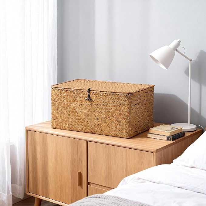 Nonam Seagrass Storage Large Basket - Image 7