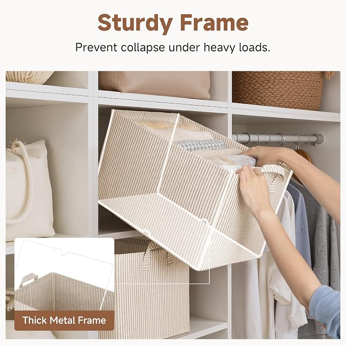 StorageWorks Storage Bins, Fabric Storage Bins - Image 4