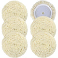 6 PCS Wool Buffing Polishing Pads by phepetroll
