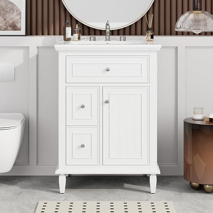Harper & Bright Designs 24" Bathroom Vanity - Image 3