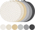 8" Trivets for Hot Dishes, 6 Pack Hot Pads for Kitchen Counter & Dining Table by PUPILLEMONJEWELRY