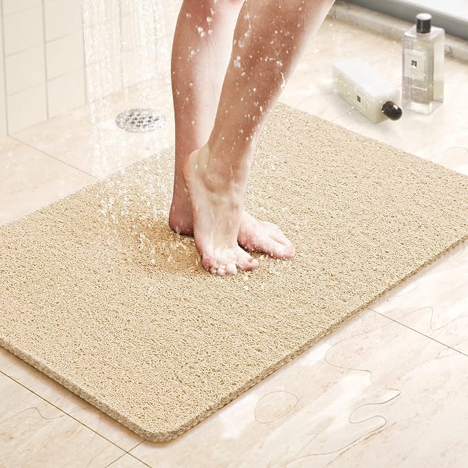 LuxStep Shower Mat Bathtub Mat, 24x16 inch, Non-Slip Bath Mat by LuxStep