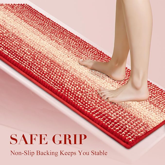 BSICPRO Christmats Bathroom Rugs, Christmats Bath Mat Rug - Image 4