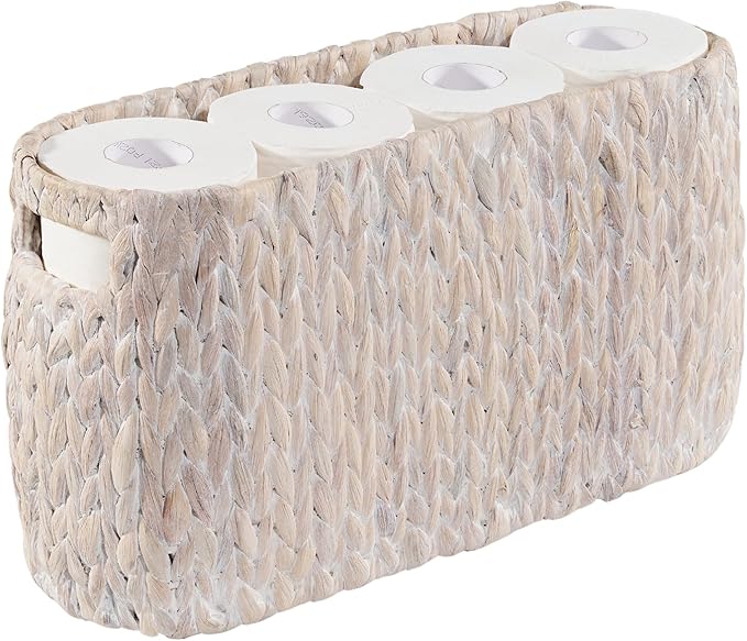 Toilet Paper Storage Basket, Toilet Paper Holder by 84ECO