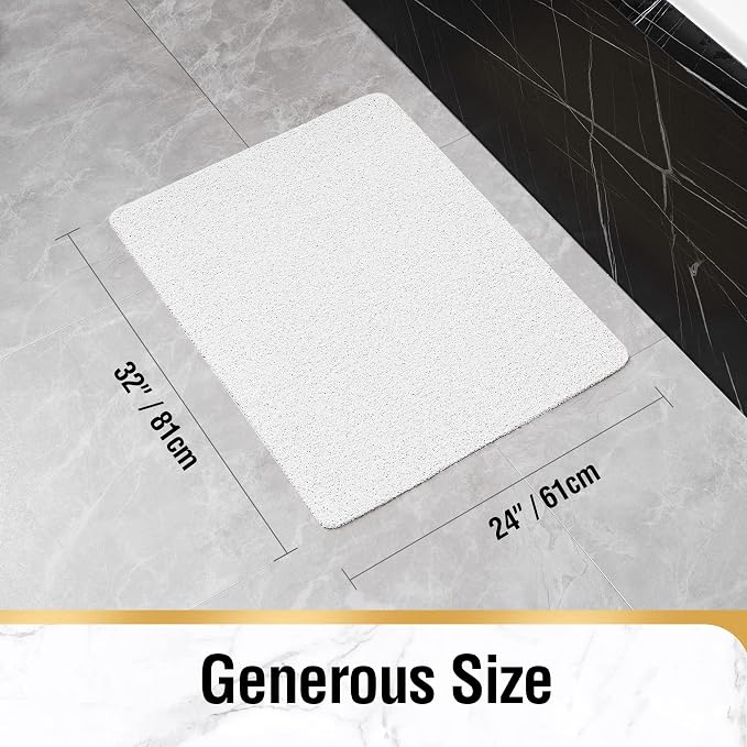 HITSLAM Shower mat Non Slip, 24 x 32 Inch Bathtub Mat Non Slip - Image 7