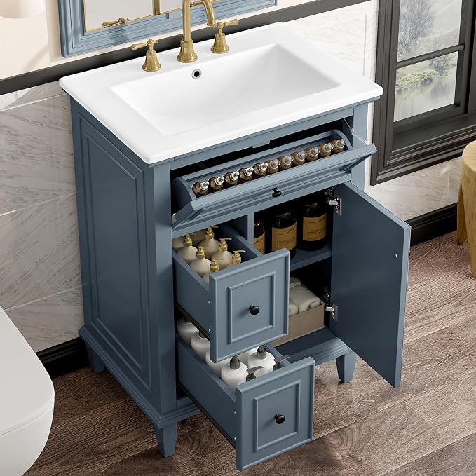 Harper & Bright Designs 24" Bathroom Vanity by HarperBrightDesigns