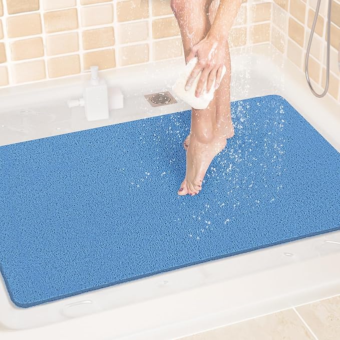 LuxStep Shower Mat Bathtub Mat, 24x36 inch, Non-Slip Bath Mat by LuxStep