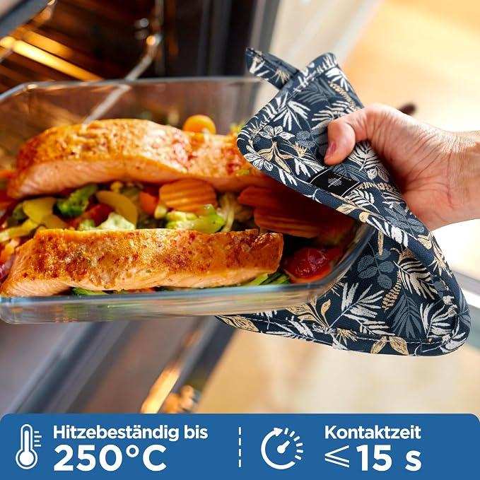 Pot Holders for Kitchen Heat Resistant Hot Pads for Countertops Oven Pot - Image 2