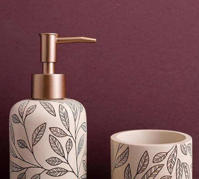 Hymmah Bathroom Accessories Set, Toothbrush Holder, Farmhouse Bathroom Decor - Image 7