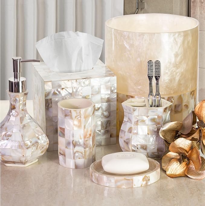 Creative Scents Milano Small Bathroom Trash Can 1.58 Gal / 6L - Image 7