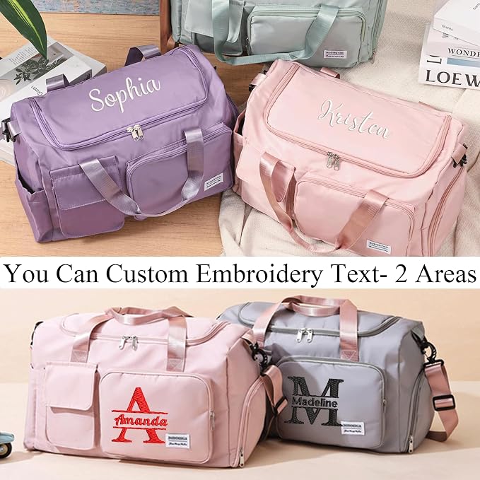 Flycalf Personalized Duffel Bag Dance Travel Bag - Image 3