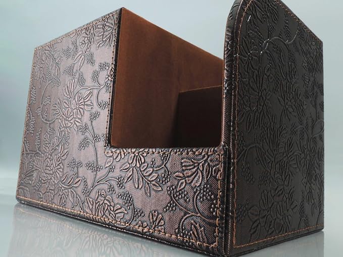 PU Leather Tissue Box Cover Square Tissue Holder Tissues Box Organizer - Image 8