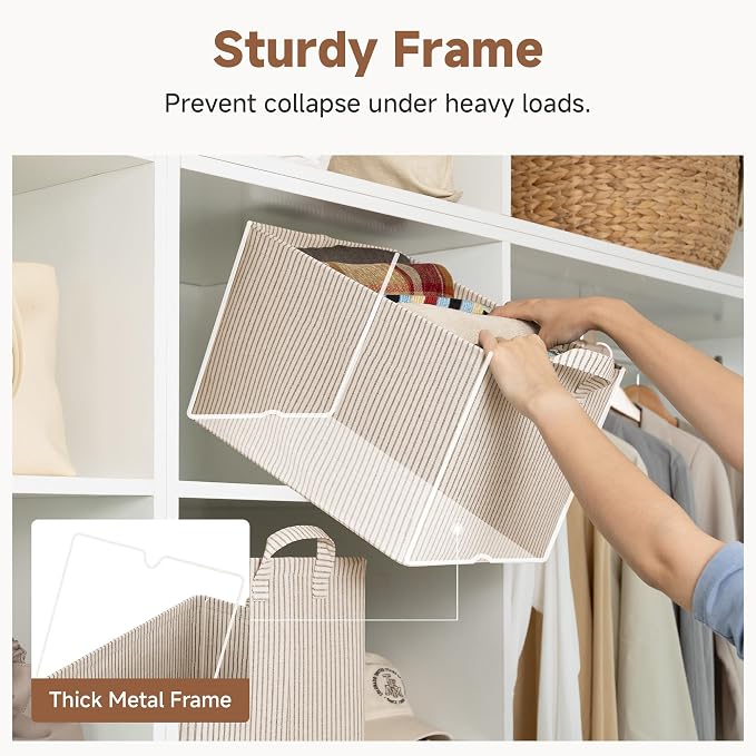 StorageWorks Storage Bins, Fabric Storage Bins - Image 4