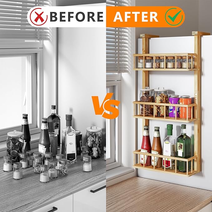 Hanging Spice Rack for Refrigerator - Image 4