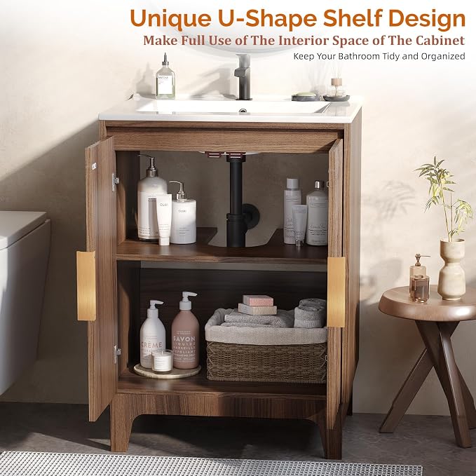 VINGLI 24 Inch Bathroom Vanity - Image 5