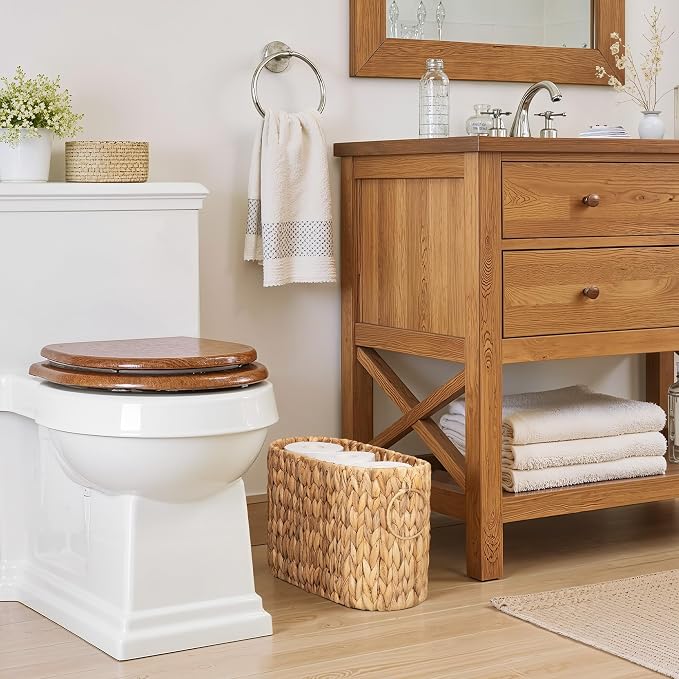 StorageWorks Toilet Paper Storage, Toilet Paper Storage Holder - Image 5