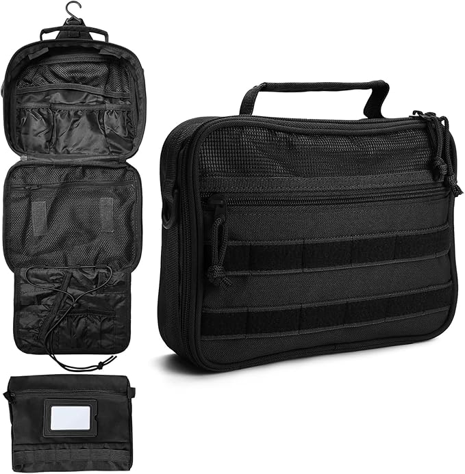 SMONT Toiletry Bag for Men Travel Toiletry Organizer Dopp Kit Travel Organizer by SMONT