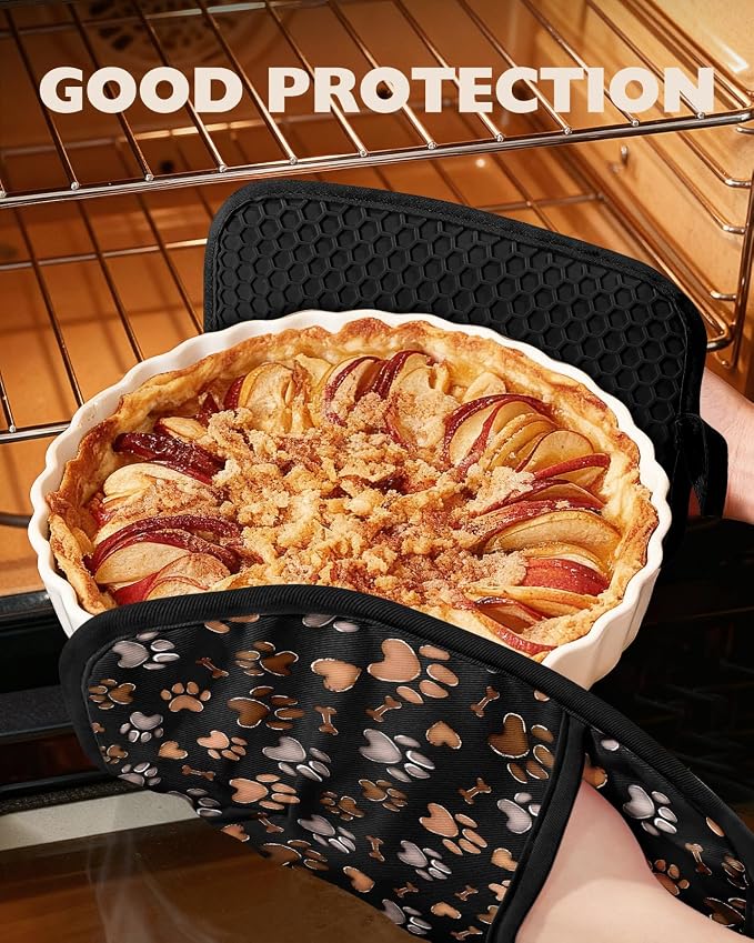 Slohif Silcone Paw Pot Holders for Kitchen - Image 4