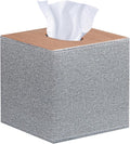 Leather Tissue Box Cover Square, Upgrade 99% Compatible Large Size, Modern by YAPISHI