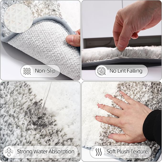 32PCS Grey Bathroom Accessories Set - Image 4