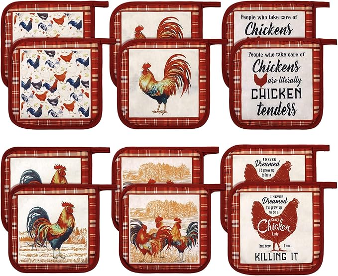 Bencailor 12 Pcs Pot Holders by Bencailor
