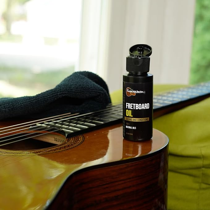 Guitar Cleaner Polish, String Cleaner, Winder and Fretboard Oil Care Kit | MADE - Image 5