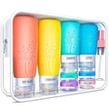 Empty 3 oz Travel Size Bottles Toiletries Containers by Unknown