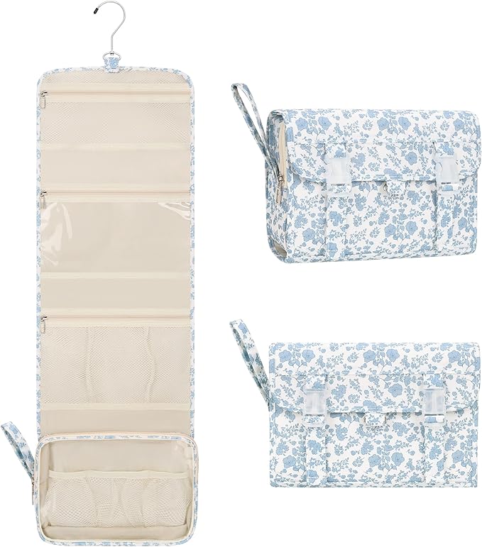 Hanging Toiletry Bag, Travel Toiletries Bag by Relavel