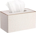 Sumnacon Rectangular Linen Tissue Box Cover by Sumnacon
