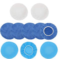 10PCS 9-10 inch Polisher Pad Bonnet Orbital Car Buffing Polishing Pad Cover by URLWALL