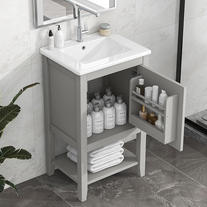 Bellemave 20" Small Bathroom Vanity by Bellemave
