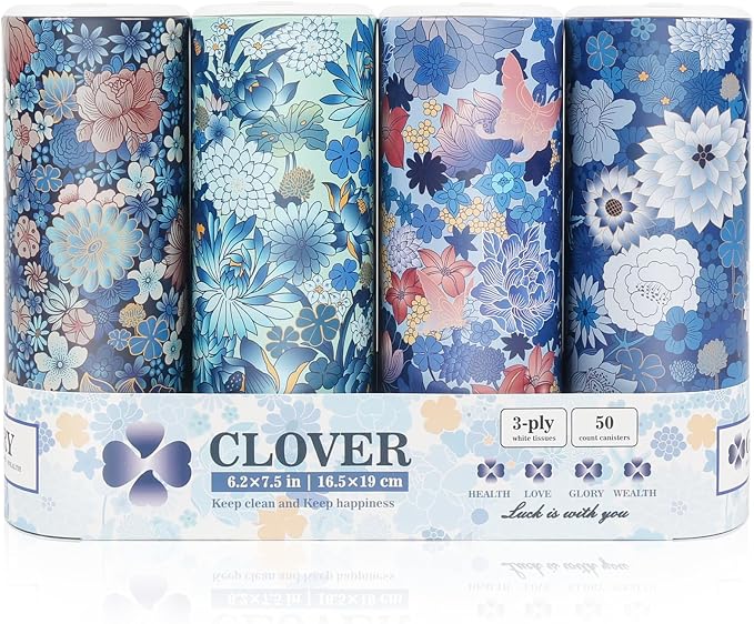 Facial Tissues with Cap by CLOVER