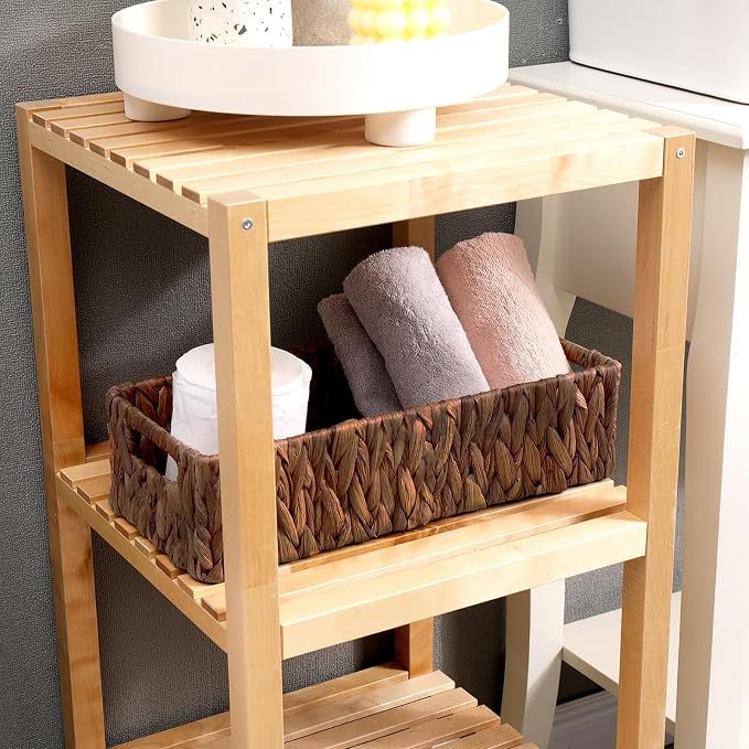 Handwoven Wicker Storage Basket-Hyacinth Material, Toilet Paper Holders - Image 4