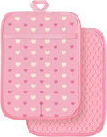 Slohif Silcone Heart Pot Holders by Slohif