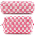 ZLFSRQ 2Pcs Checkered Pencil Case Cute Pencil Pouch by ZLFSRQ