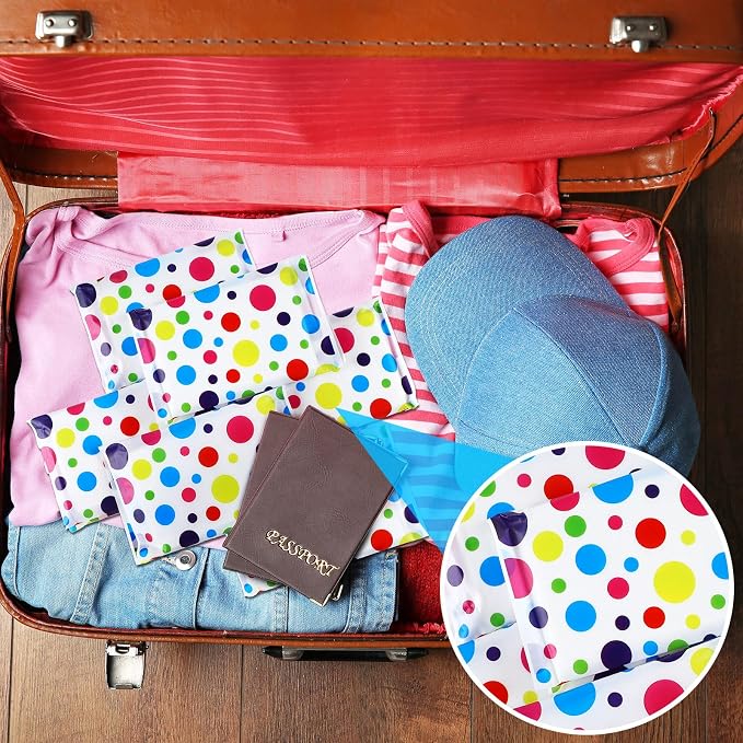 Geyee 50 Packs Tissue Travel Size Facial Paper Napkins Travel Packs Disposable - Image 5
