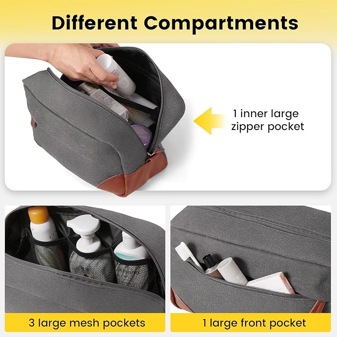 Vorspack Large Travel Toiletry Bag - Image 3