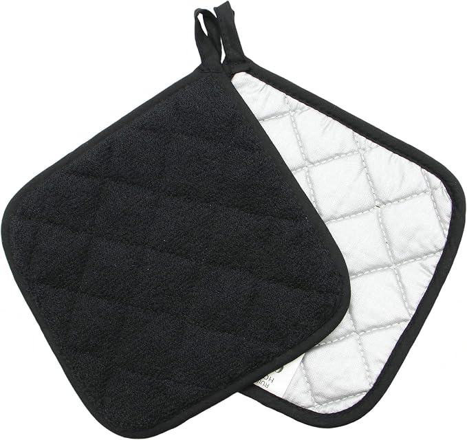 Cotton Pot Holders Cotton Made Machine Washable Heat Resistant Everyday Kitchen - Image 4