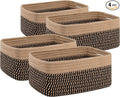 OIAHOMY 4 Pack Storage Baskets for Organizing, Small Bins for Shelves, Cute by MasterofSpaceOptimization